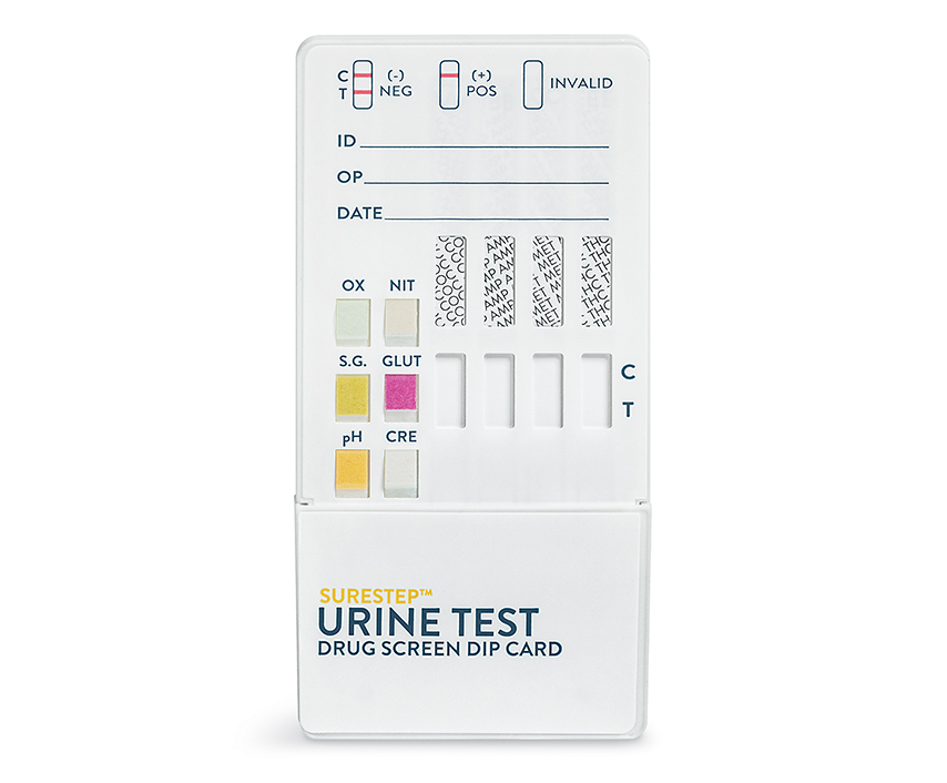 SureStep™ Urine Drug Test Dip Card