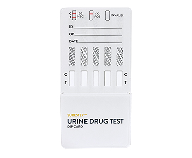 One+Step THC Lot de 10 bandelettes de test d'urine pour test
