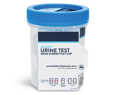 iScreen™ Urine Test Drug Screen Flat Cup